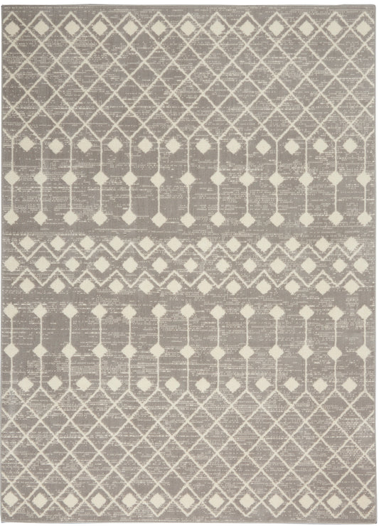 Nourison Grafix Grf37 Grey Area Rug