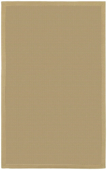 Chandra Bay baybei Tan & Ivory Natural Fiber Area Rug