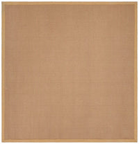 Chandra Bay baybei Tan & Ivory Natural Fiber Area Rug