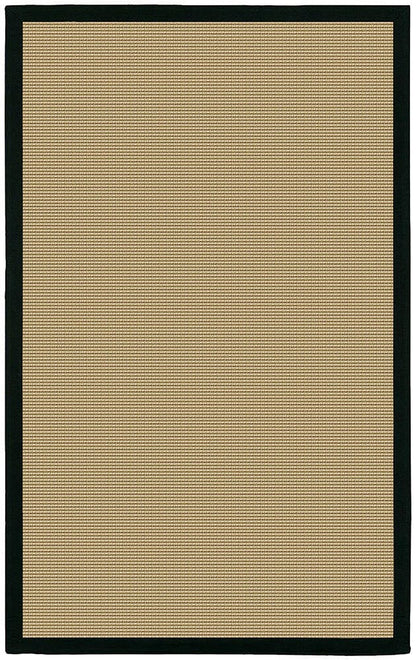 Chandra Bay baybla Tan & Ivory Bordered Area Rug