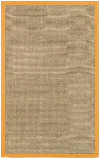 Chandra Bay bayora Tan & Ivory Bordered Area Rug