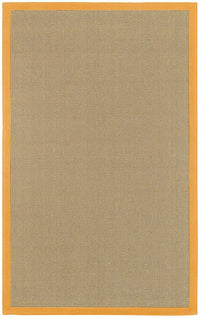 Chandra Bay bayora Tan & Ivory Bordered Area Rug