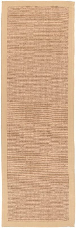 Chandra Bay baybei Tan & Ivory Natural Fiber Area Rug