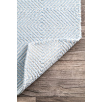 Nuloom Ago Hand Woven Nag2102E Light Blue Area Rug