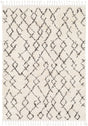 Surya Berber Shag Bbe-2301 Charcoal, Beige Rugs.