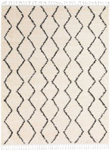 Surya Berber Shag Bbe-2303 Charcoal, Beige Rugs.