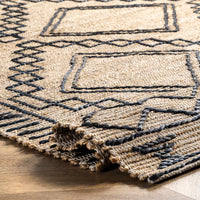 Nuloom Ines Tribal Moroccan Nin3598A Natural Area Rug