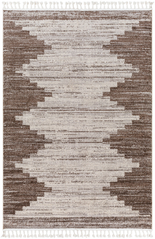 Surya Blackburn Bbn-2304 Dark Brown, Black Area Rug