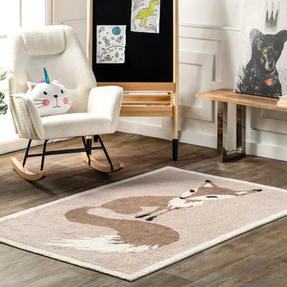 AreaRugs.com Wavaj Nwa1313A Ivory Area Rug