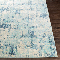 Surya Bodrum Bdm-2302 Ivory, Silver Gray, Navy, Aqua Area Rug