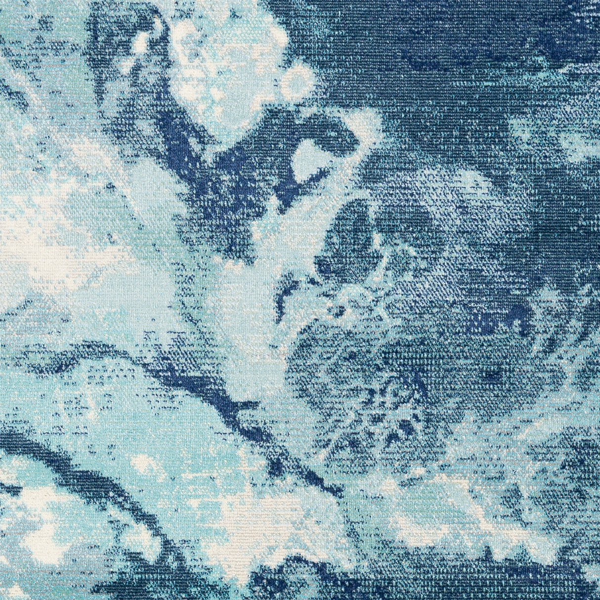 Surya Bodrum Bdm-2306 Ivory, Silver Gray, Navy, Aqua Rugs.