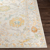 Surya Bodrum Bdm-2311 Ivory, Saffron, Silver Gray, Medium Gray Rugs.
