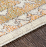 Surya Bodrum Bdm-2313 Ivory, Saffron, Silver Gray, Medium Gray Rugs.