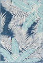 Surya Bodrum Bdm-2324 Dark Blue, Aqua, Taupe, Beige Rugs.