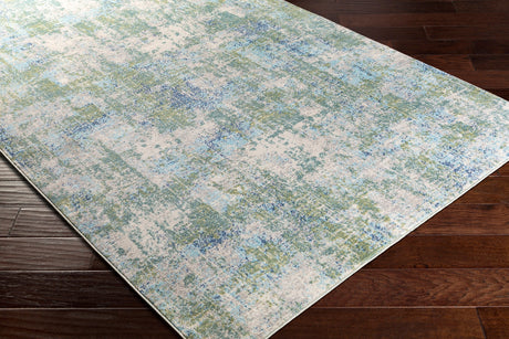 Surya Bodrum Bdm-2328 Dark Green, Wheat, Navy, Sky Blue Rugs.