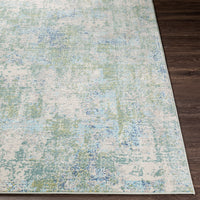 Surya Bodrum Bdm-2328 Dark Green, Wheat, Navy, Sky Blue Area Rug