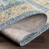Surya Bodrum Bdm-2335 Dark Green, Wheat, Sky Blue, Navy Rugs.