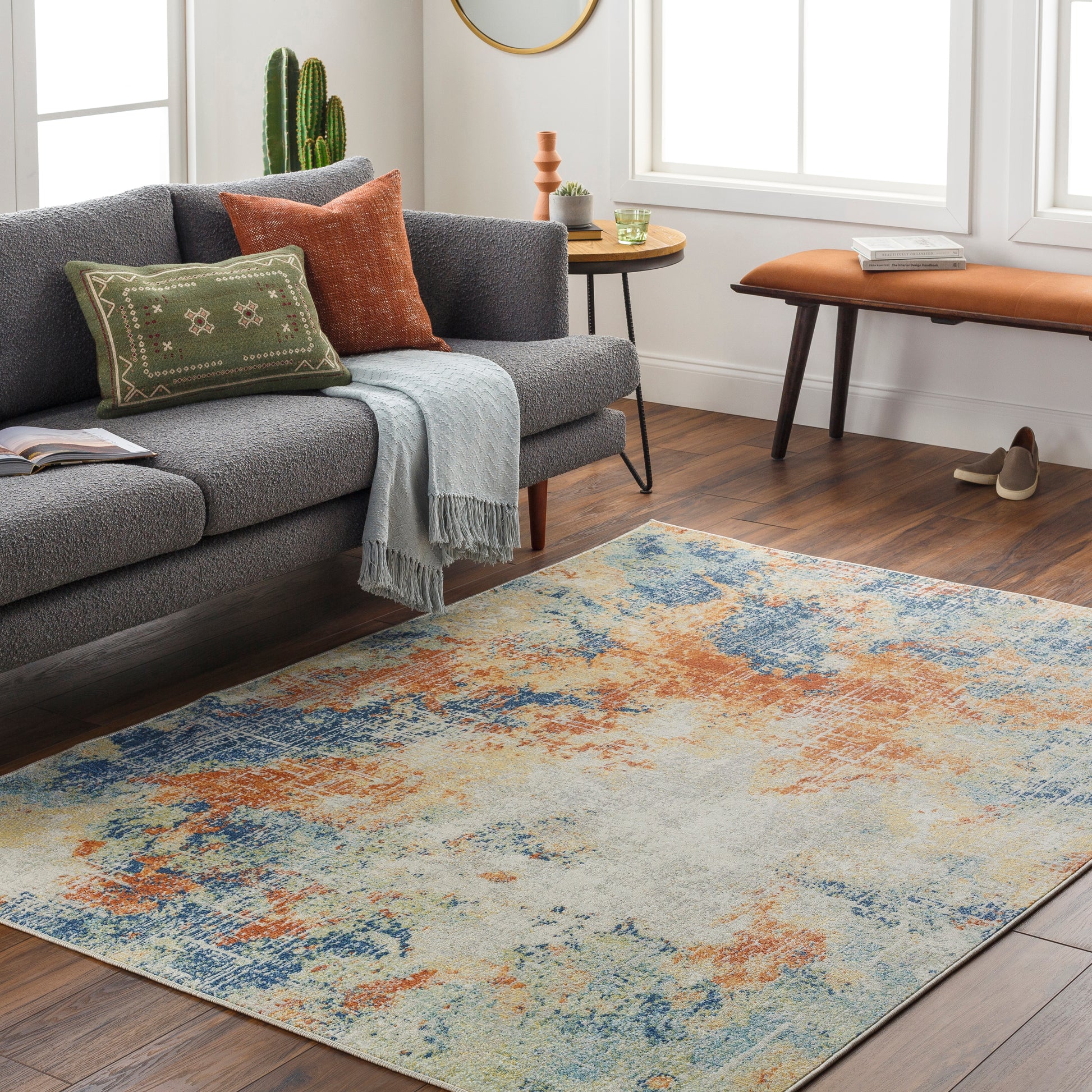 Surya Bodrum Bdm-2343 Multi-Color Area Rug