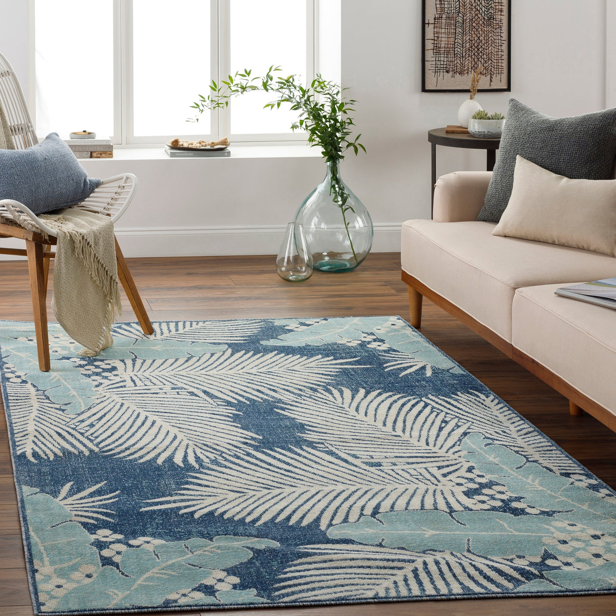 Surya Bodrum Bdm-2345 Blue Rug.