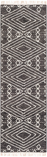 Surya Bedouin Bdo-2300 Black, Cream Rug.