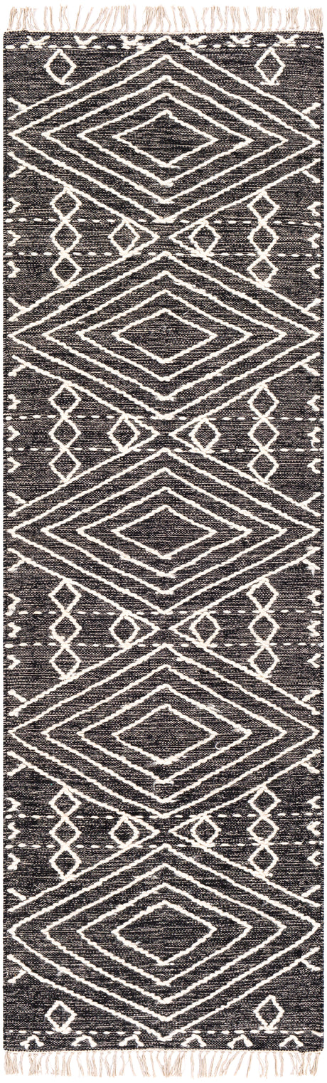 Surya Bedouin Bdo-2300 Black, Cream Rug.