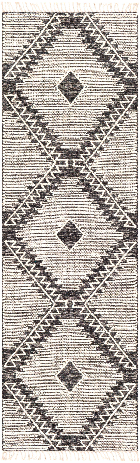 Surya Bedouin Bdo-2302 Black, Cream Rug.