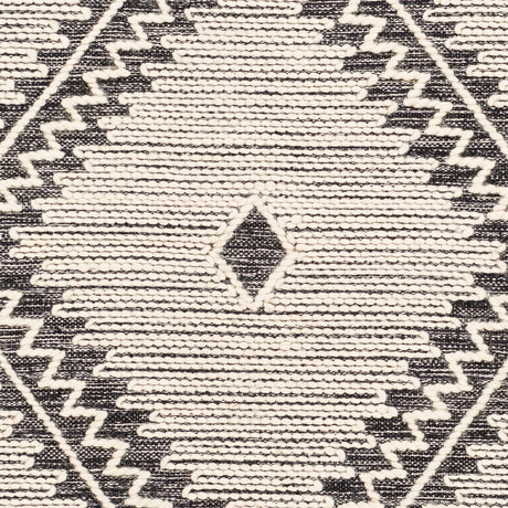 Surya Bedouin Bdo-2302 Black, Cream Rug.