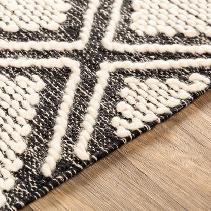 Surya Bedouin Bdo-2304 Black, Cream Area Rug