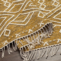 Surya Bedouin Bdo-2307 Mustard, Black, Cream Area Rug