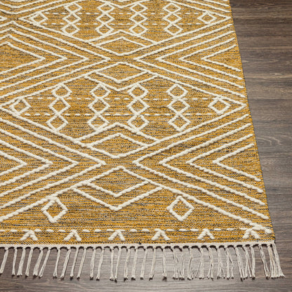 Surya Bedouin Bdo-2307 Mustard, Black, Cream Area Rug