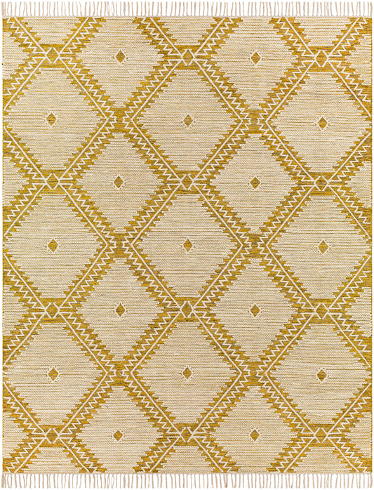 Surya Bedouin Bdo-2311 Mustard, Black, Cream Area Rug