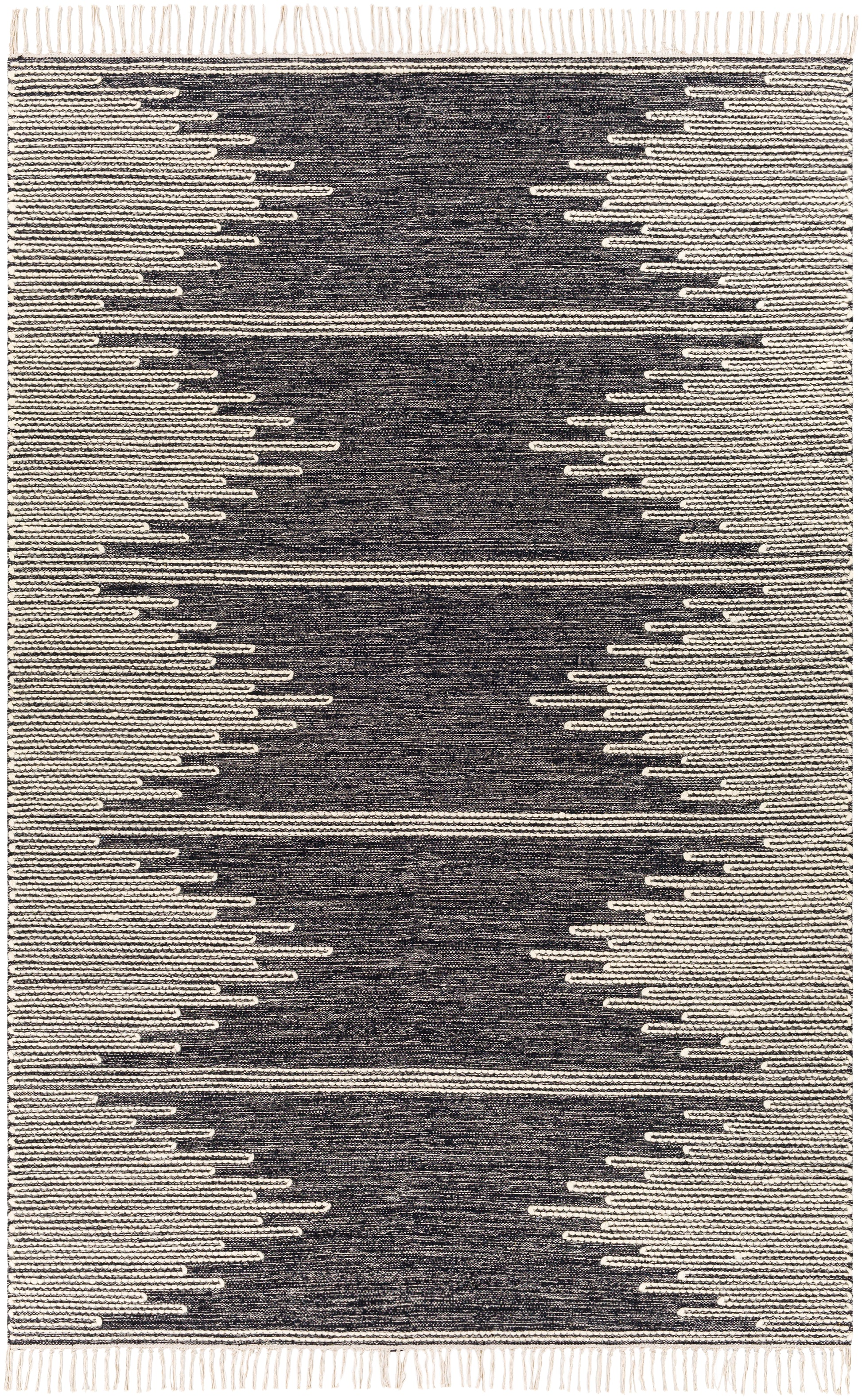 Surya Bedouin Bdo-2323 Black, Cream Area Rug