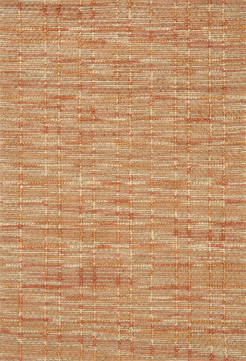 Loloi Beacon Bu-02 Tangerine Natural Fiber Area Rug