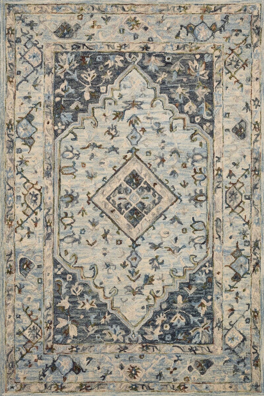 Loloi Beatty Bea-01 Lt. Blue / Blue Area Rug