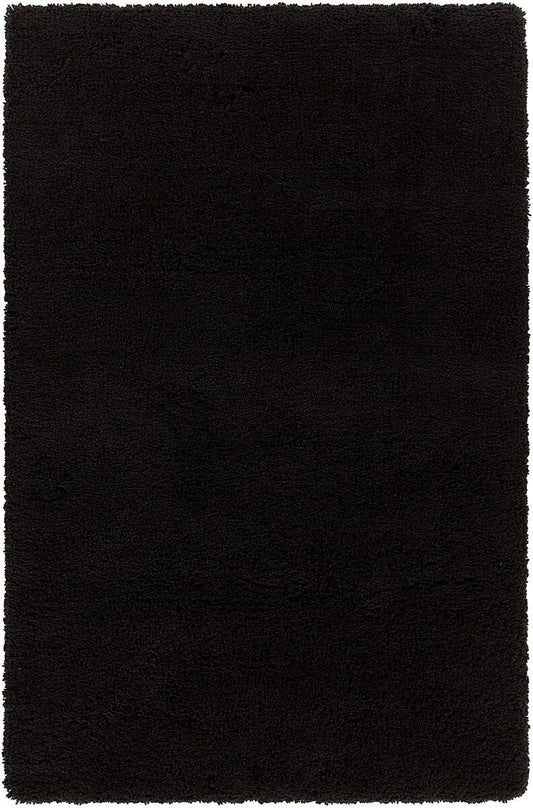 Chandra Bella Bel-51404 Black Shag Area Rug