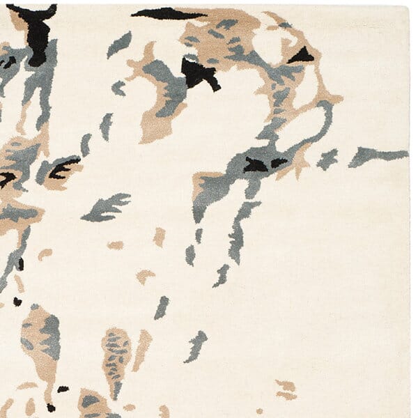 Safavieh Bella Bel117A Ivory / Grey Organic / Abstract Area Rug