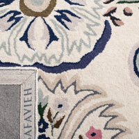 Safavieh Bella Bel118M Ivory/Blue Area Rug