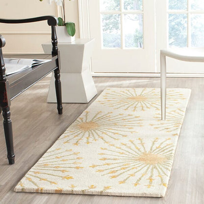 Safavieh Bella Bel123A Beige / Gold Floral / Country Area Rug