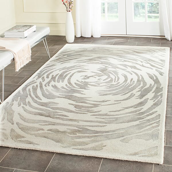 Safavieh Bella Bel128A Ivory / Grey Area Rug