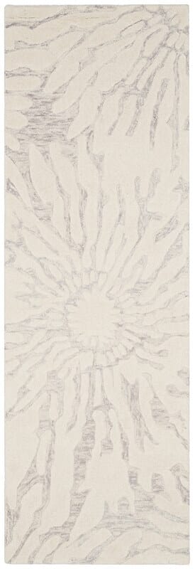 Safavieh Bella Bel129A Silver / Ivory Geometric Area Rug