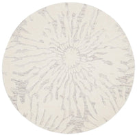 Safavieh Bella Bel129A Silver / Ivory Geometric Area Rug