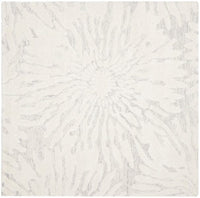 Safavieh Bella Bel129A Silver / Ivory Geometric Area Rug