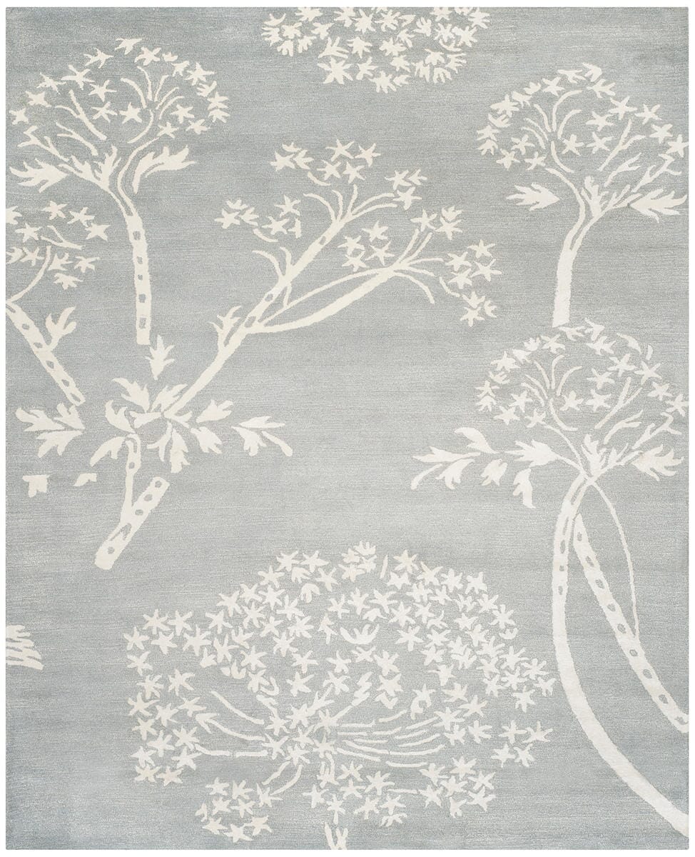 Safavieh Bella Bel131A Light Blue / Ivory Floral / Country Area Rug