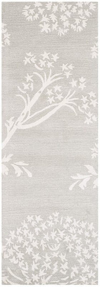 Safavieh Bella Bel131B Grey / Ivory Floral / Country Area Rug