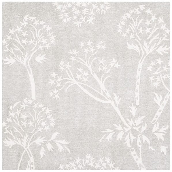 Safavieh Bella Bel131B Grey / Ivory Floral / Country Area Rug