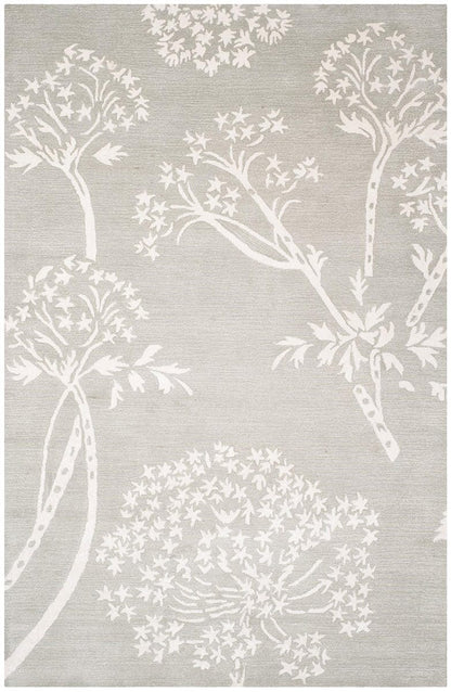 Safavieh Bella Bel131B Grey / Ivory Floral / Country Area Rug