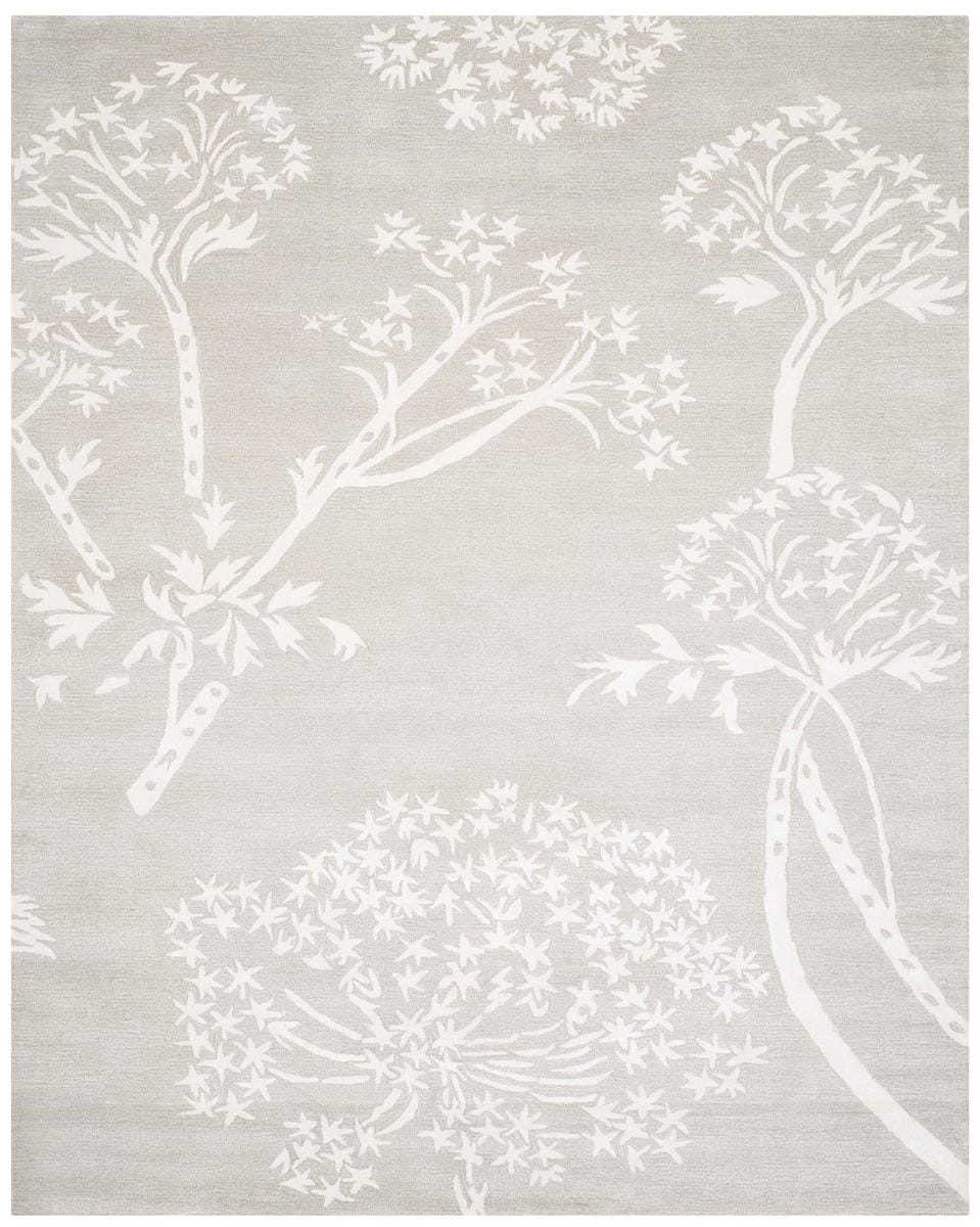 Safavieh Bella Bel131B Grey / Ivory Floral / Country Area Rug