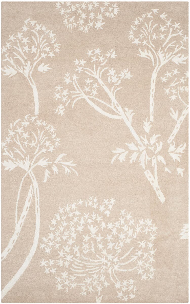 Safavieh Bella Bel131C Sand / Ivory Floral / Country Area Rug