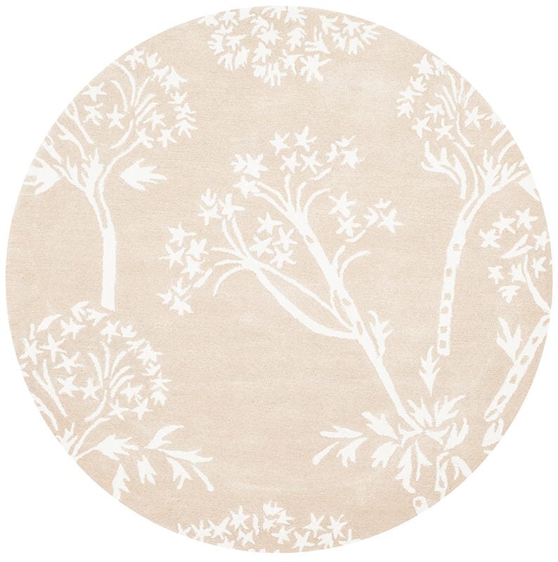 Safavieh Bella Bel131C Sand / Ivory Floral / Country Area Rug