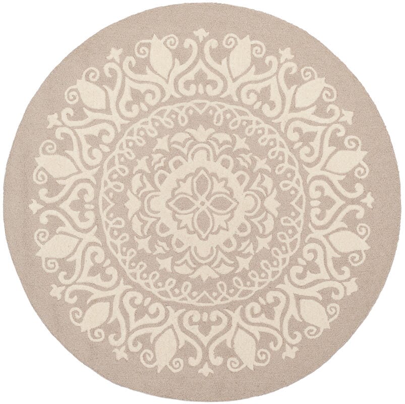 Safavieh Bella Bel133A Beige / Ivory Geometric Area Rug